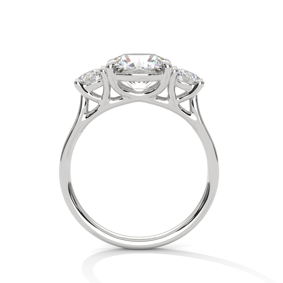 Edna Three Stone Ring