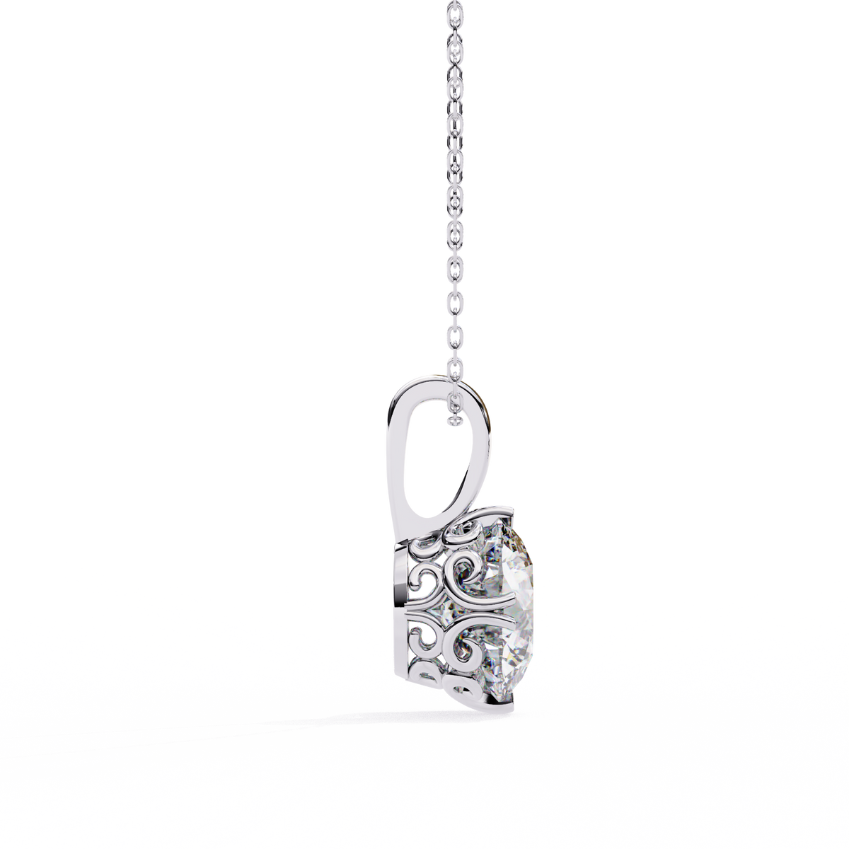 Willa Solitaire Pendant
