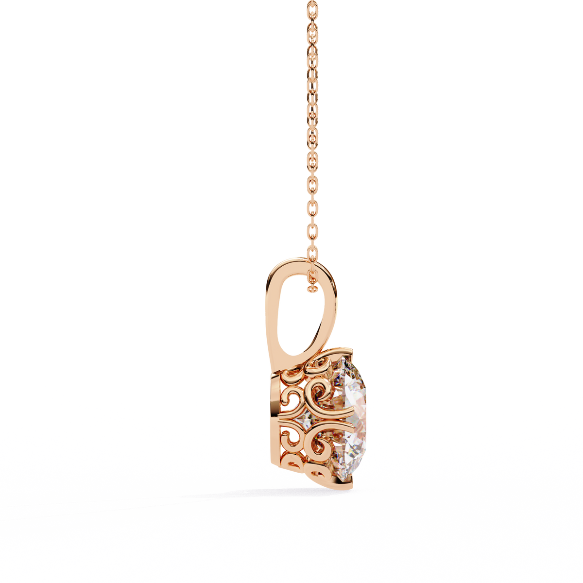 Willa Solitaire Pendant