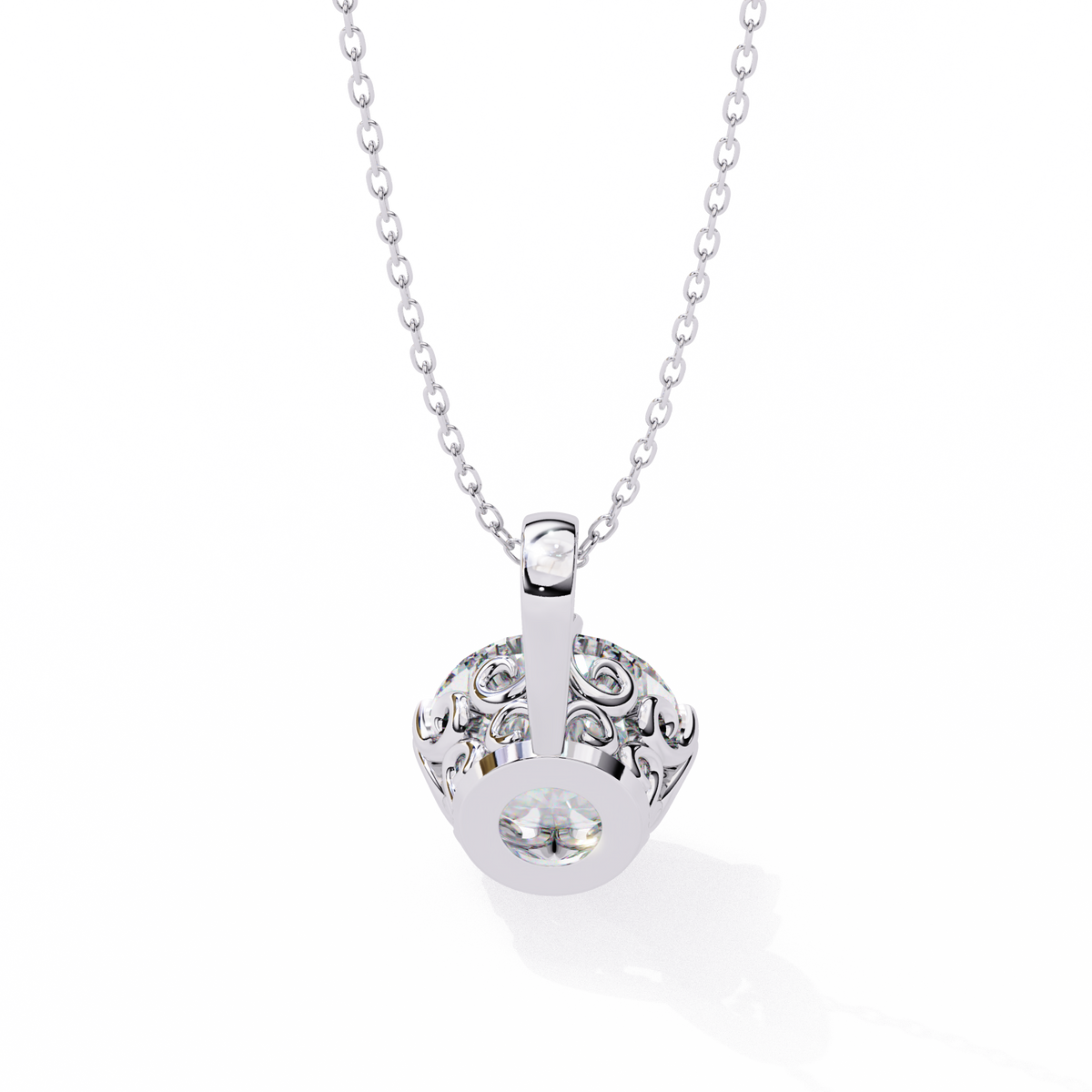 Willa Solitaire Pendant