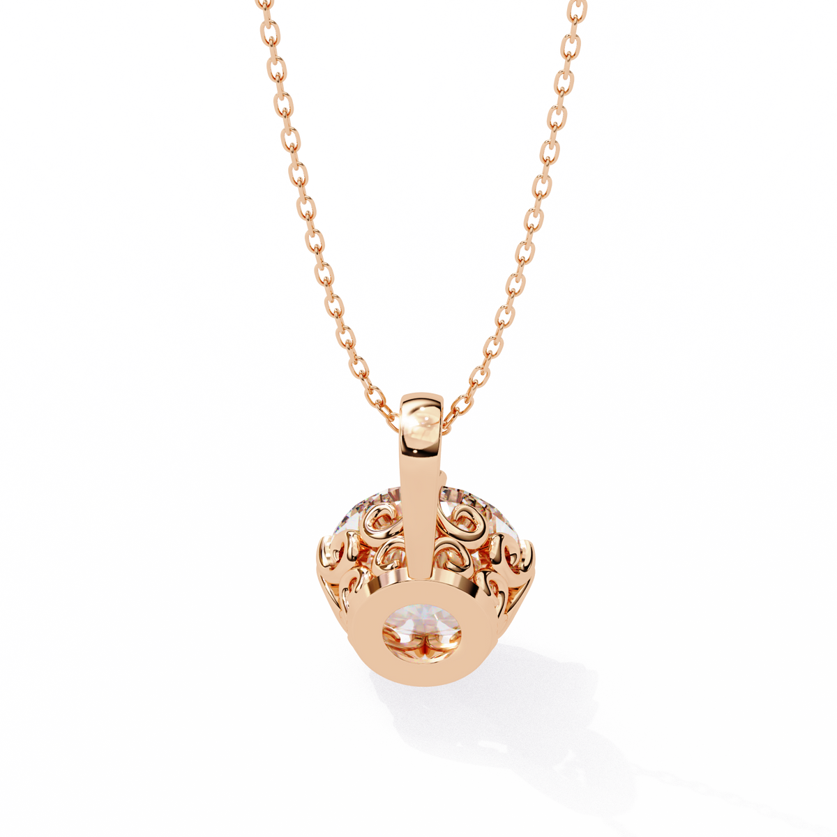Willa Solitaire Pendant
