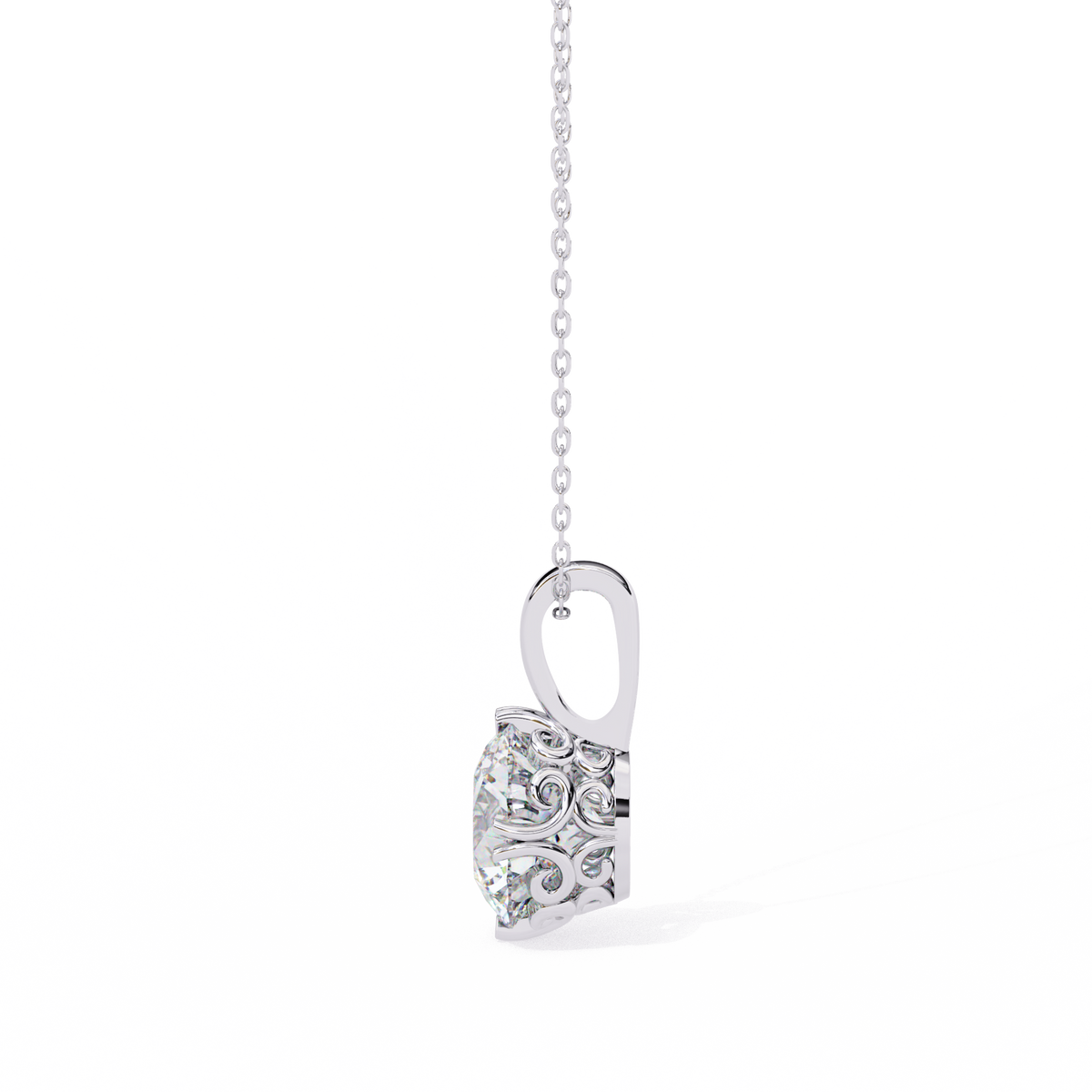 Willa Solitaire Pendant