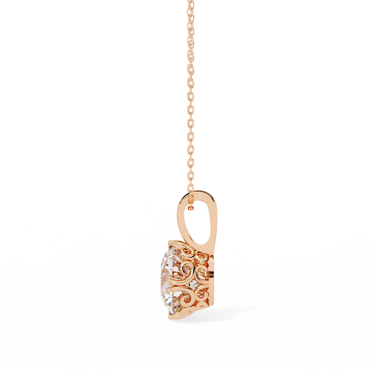 Willa Solitaire Pendant