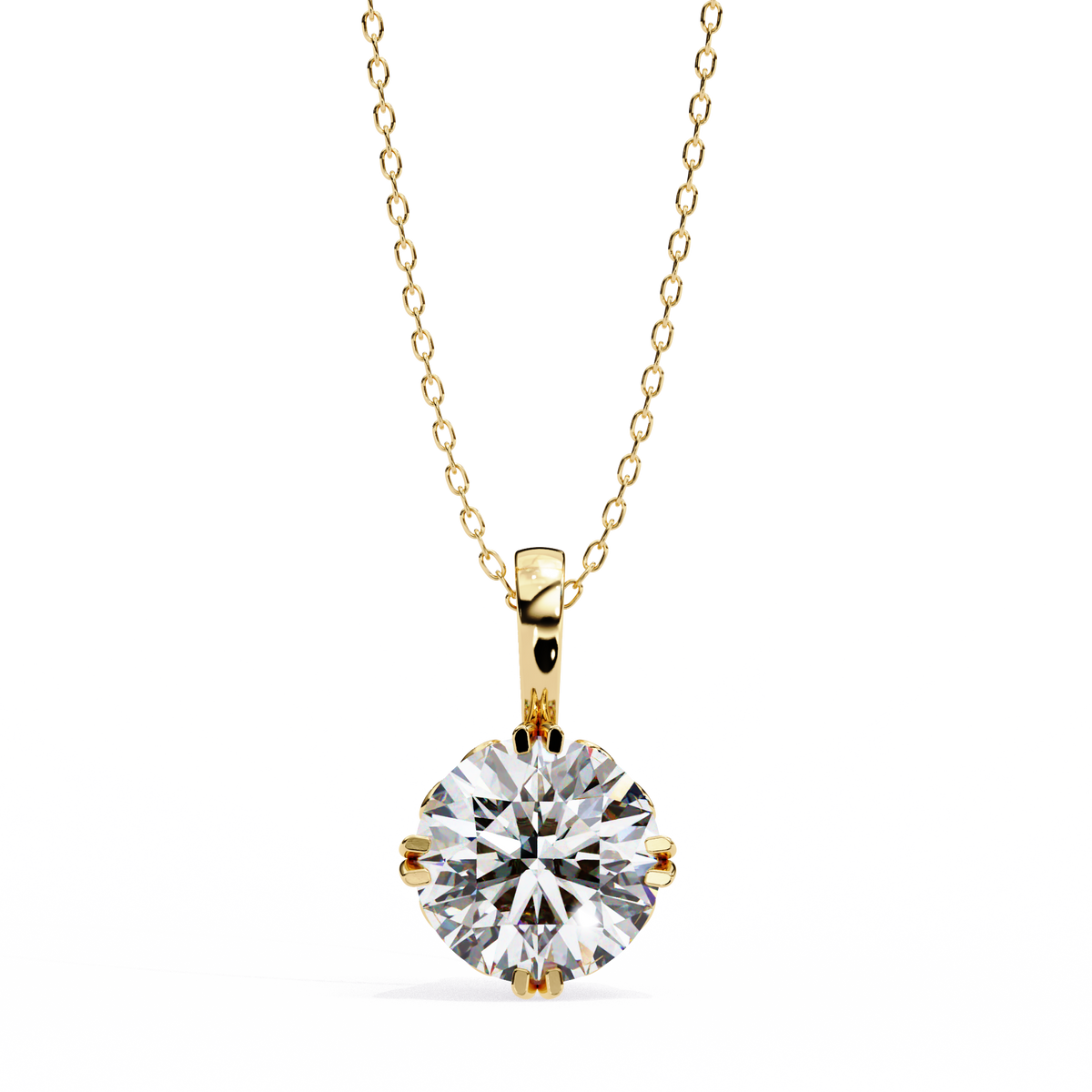 Willa Solitaire Pendant