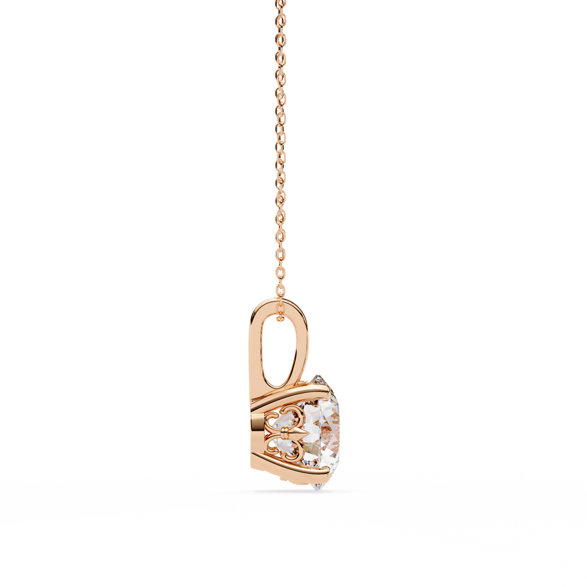 Haley Solitaire Pendant