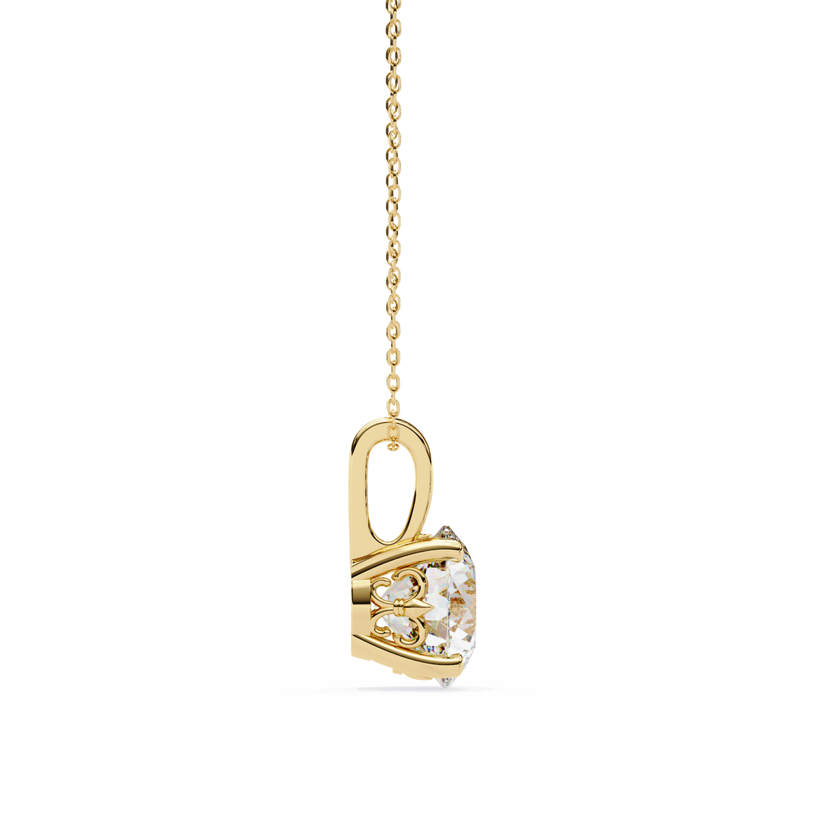 Haley Solitaire Pendant