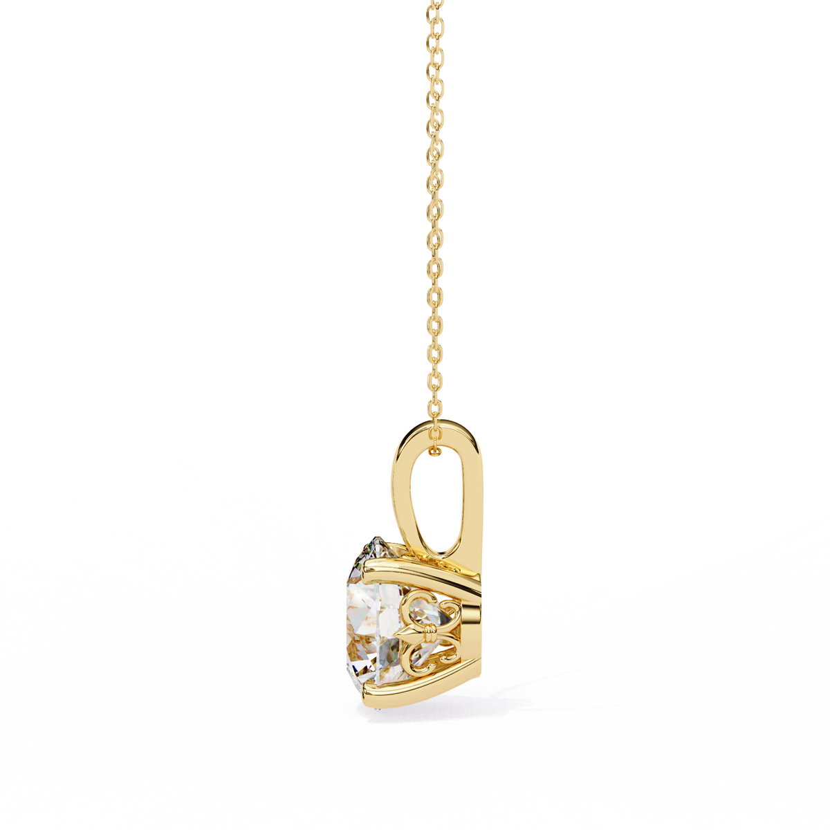 Haley Solitaire Pendant