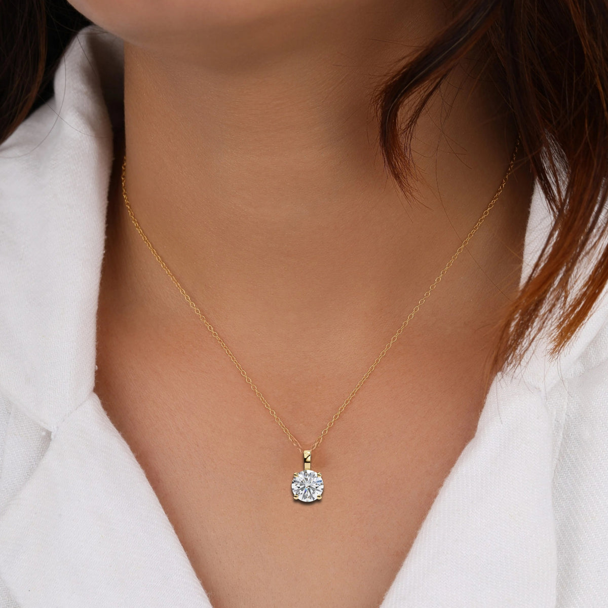 Haley Solitaire Pendant