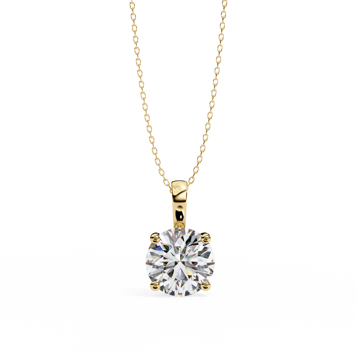 Haley Solitaire Pendant