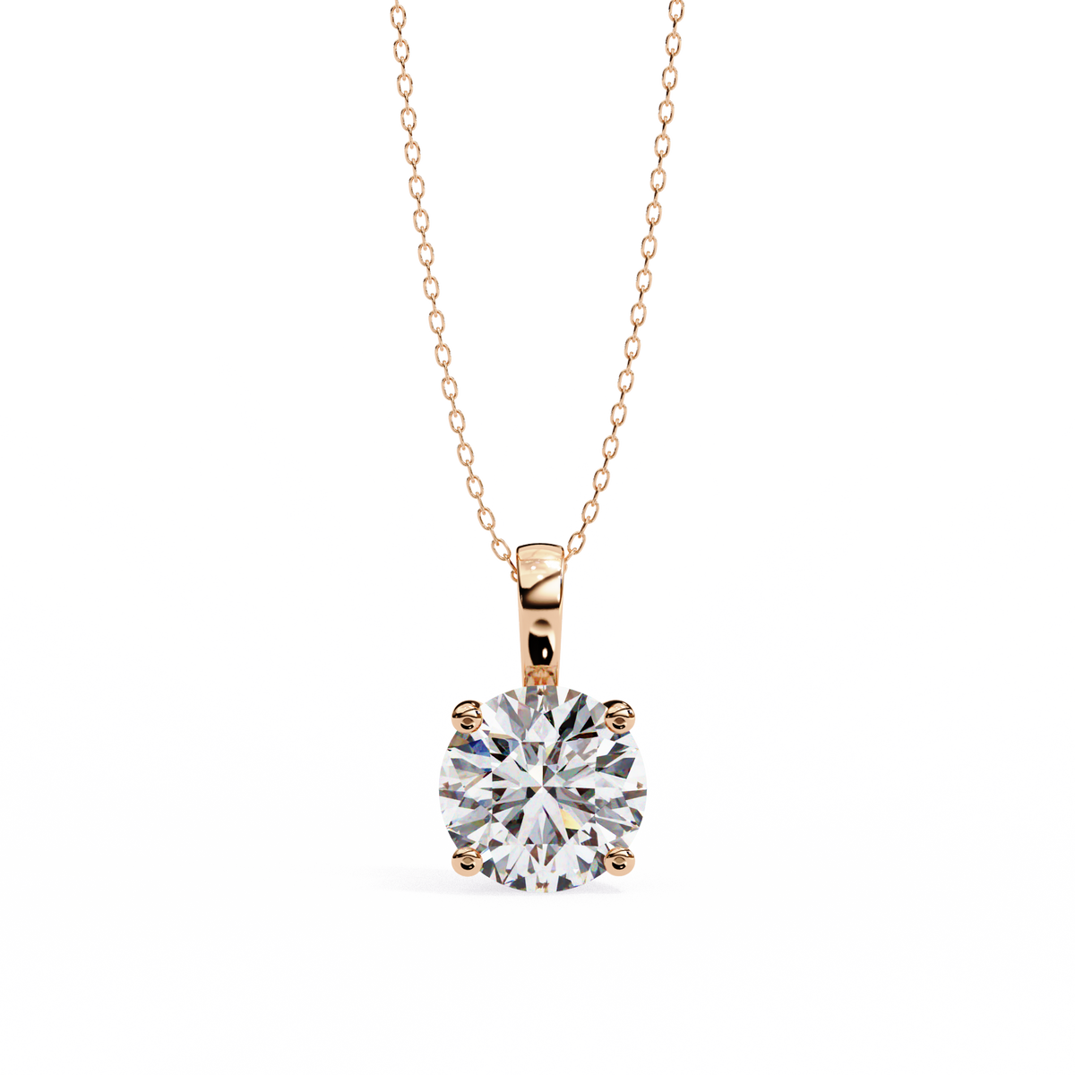Haley Solitaire Pendant