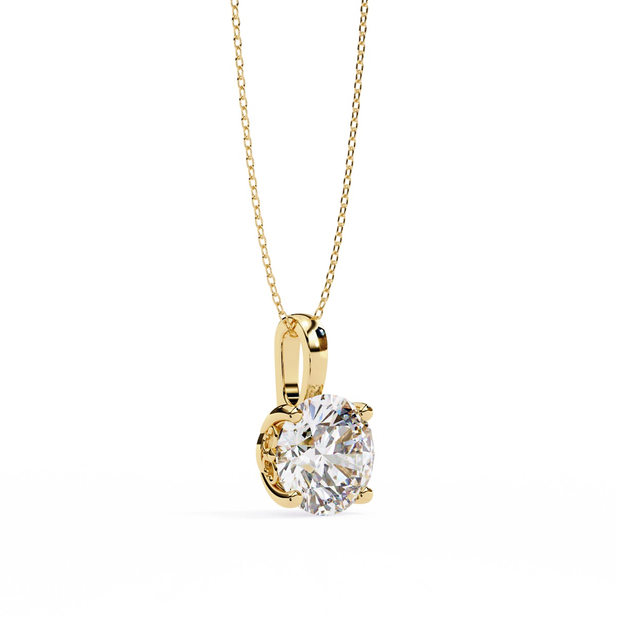 Haley Solitaire Pendant
