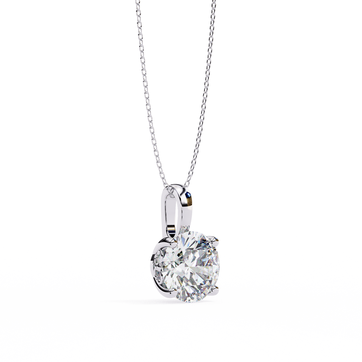 Haley Solitaire Pendant