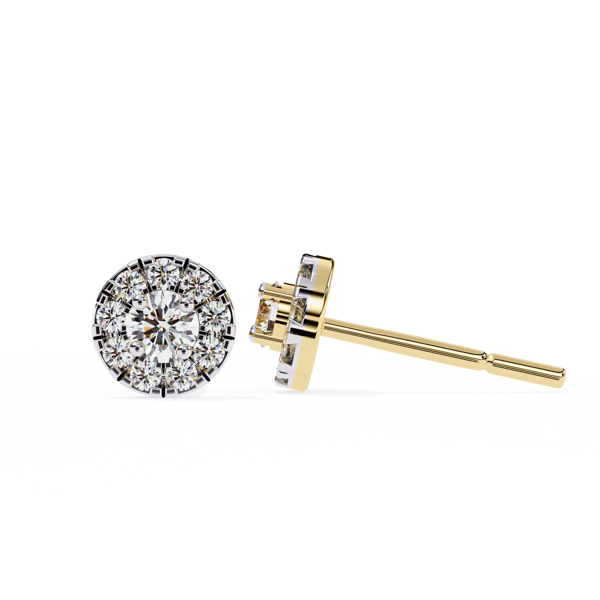 Raven Diamond Earring