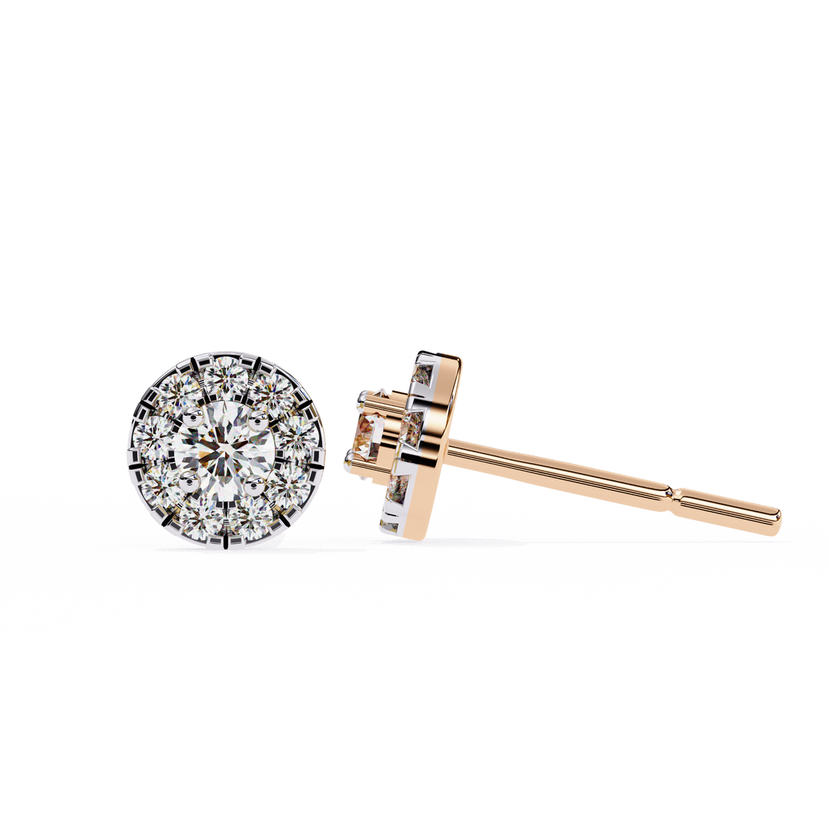 Raven Diamond Earring