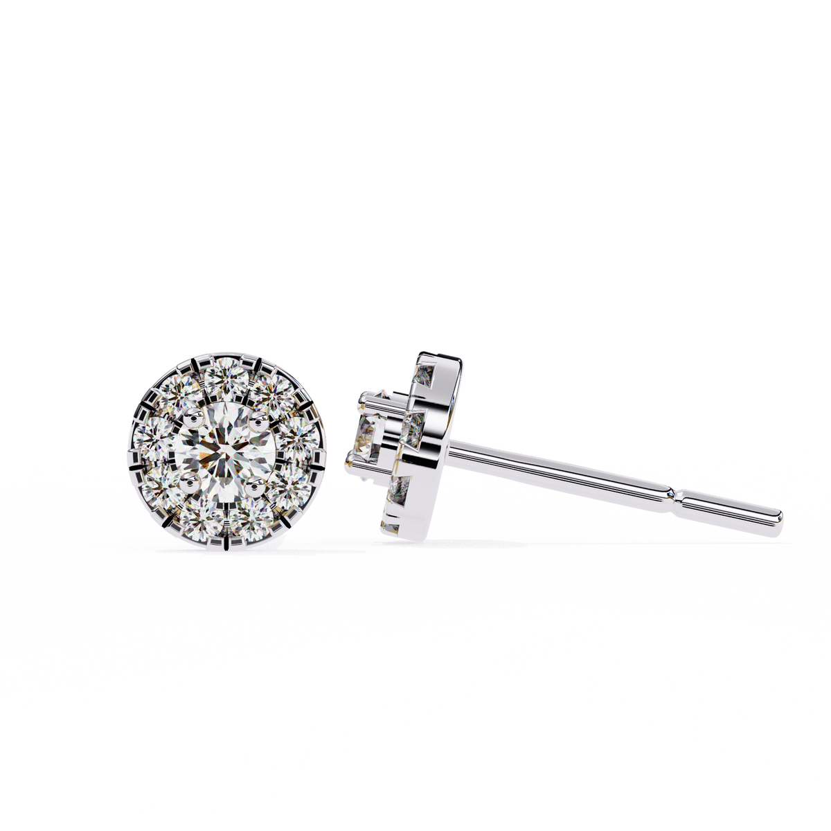 Raven Diamond Earring