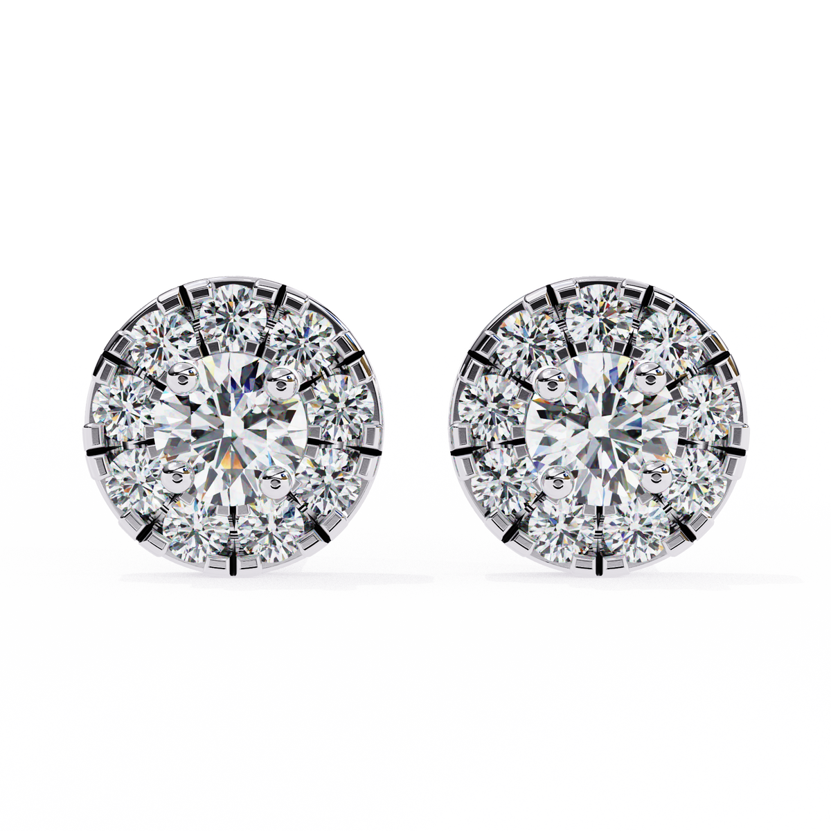 Raven Diamond Earring