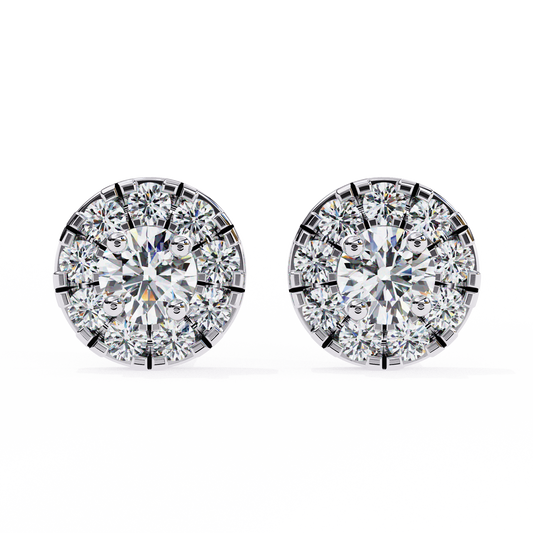 Raven Diamond Earring