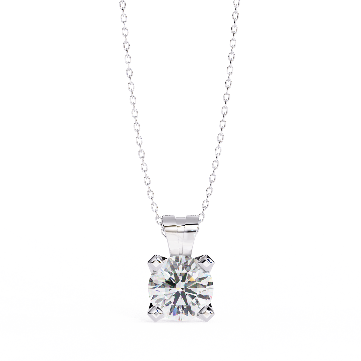 Riley Solitaire Pendant