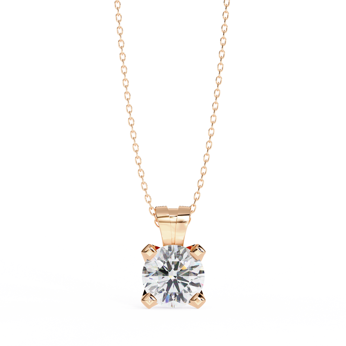 Riley Solitaire Pendant