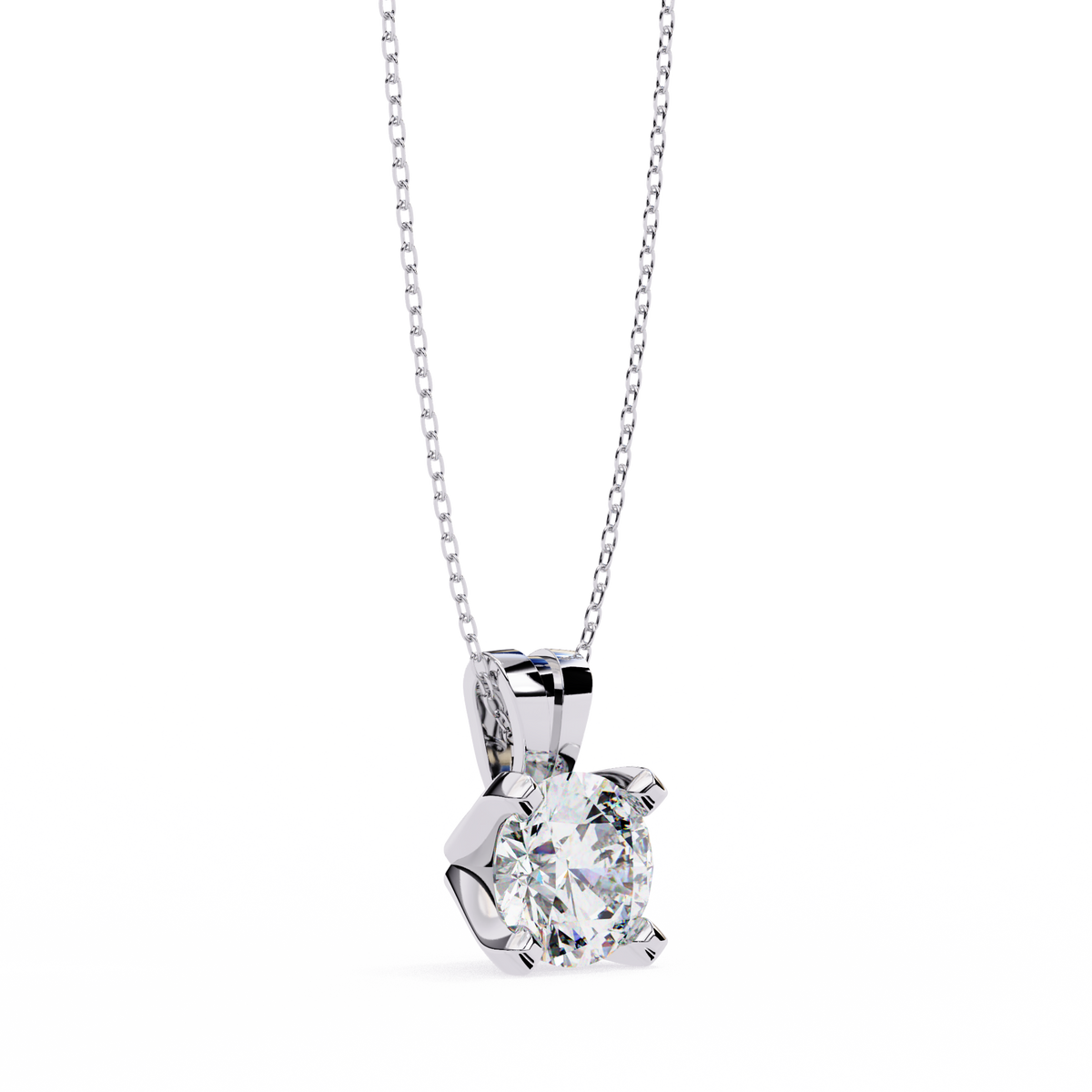 Riley Solitaire Pendant