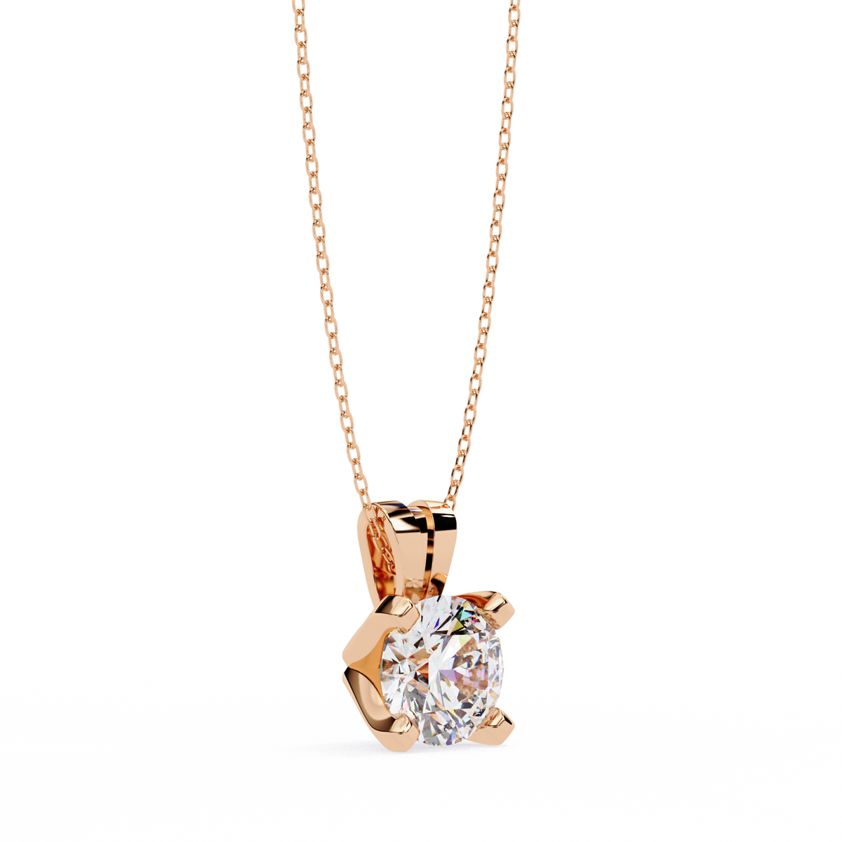 Riley Solitaire Pendant
