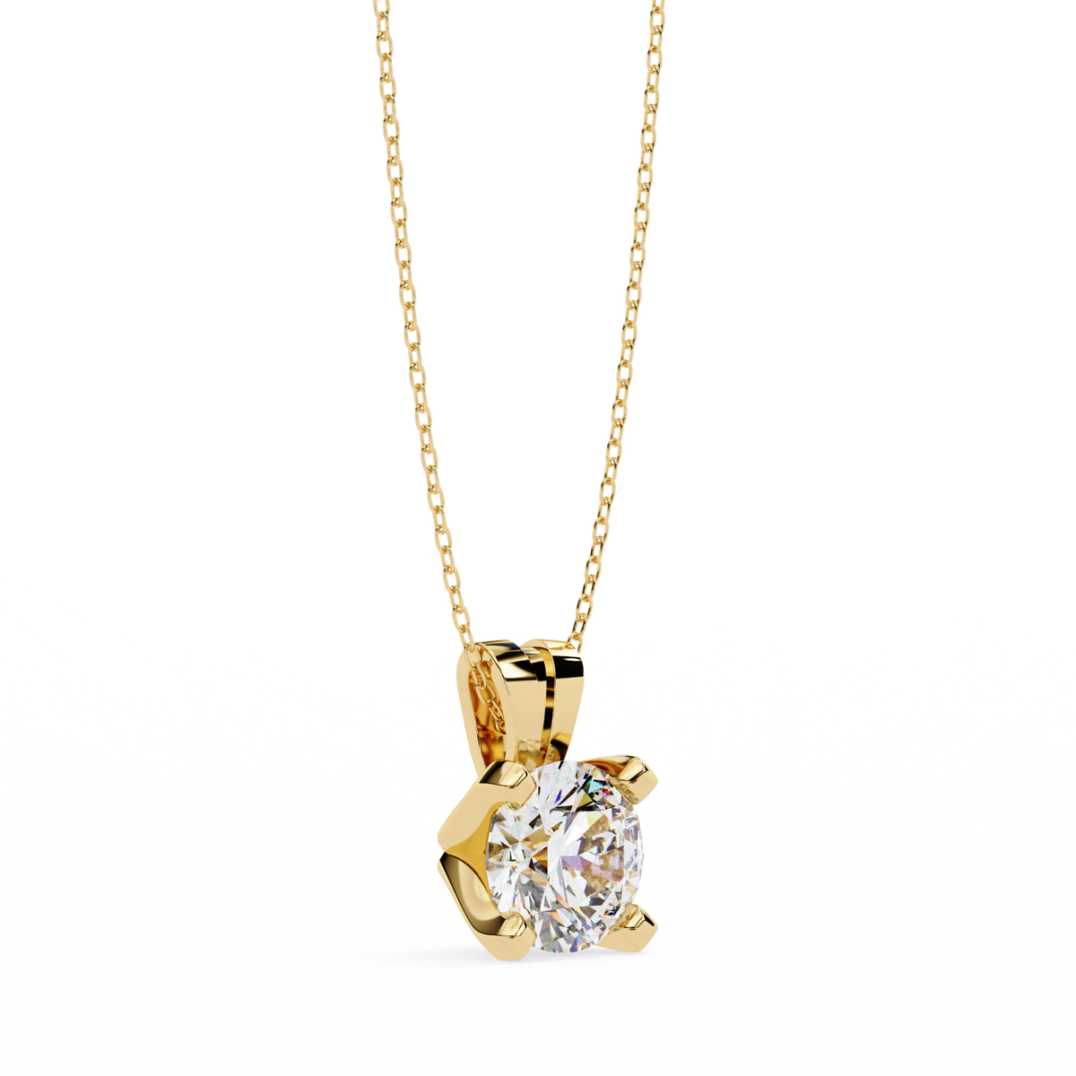 Riley Solitaire Pendant
