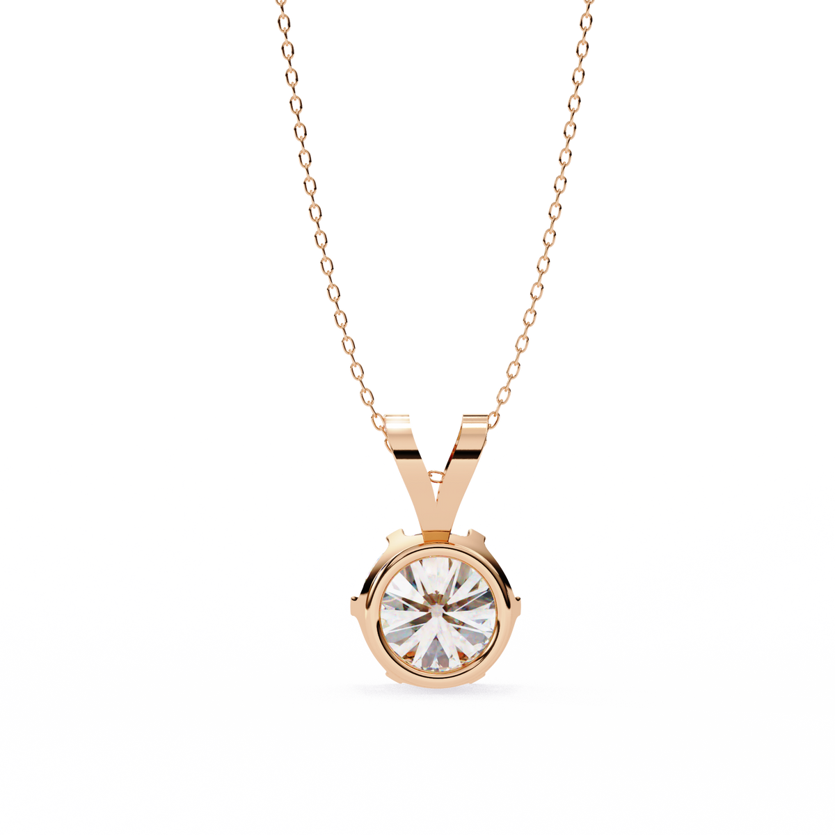 Kaitlyn Solitaire Pendant