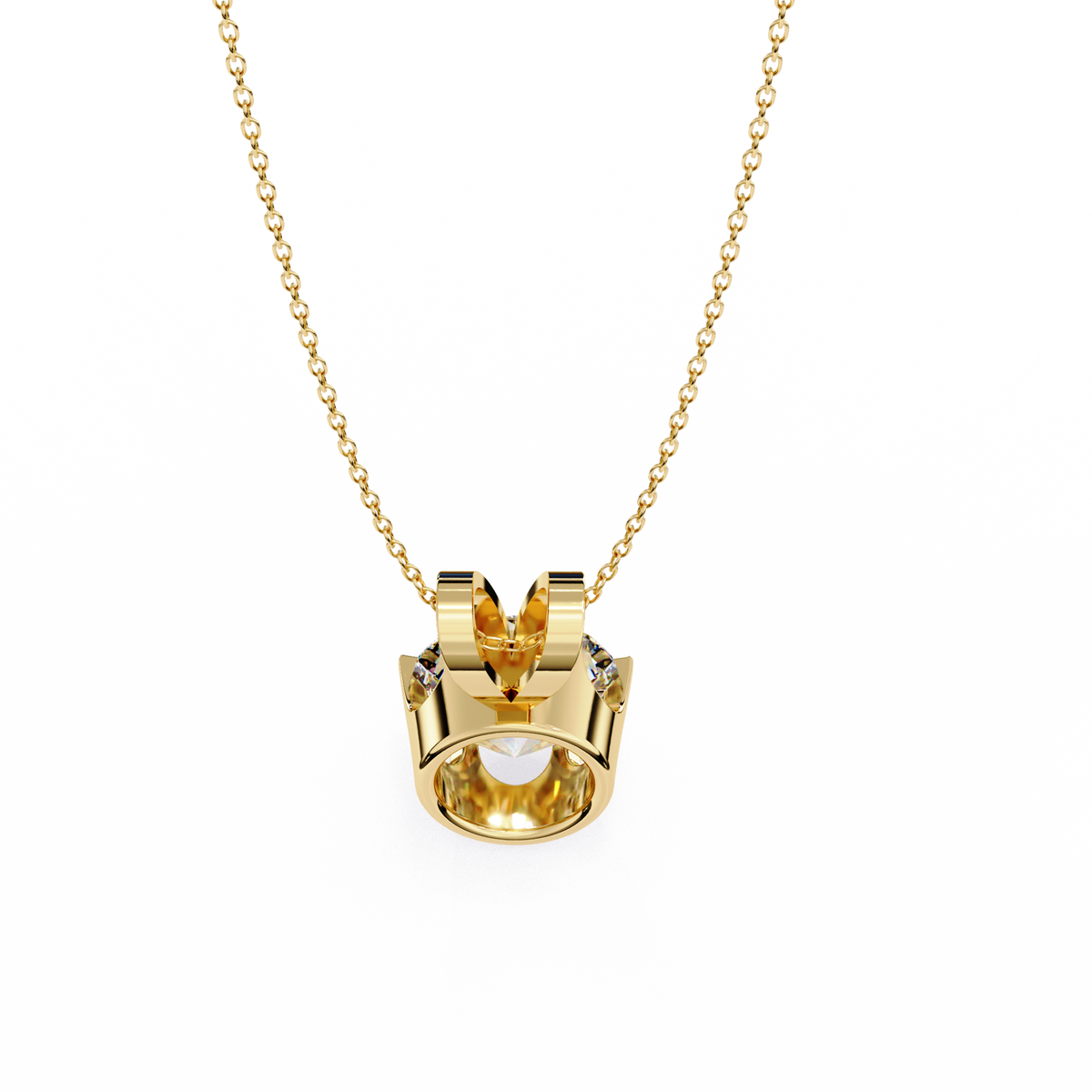 Kaitlyn Solitaire Pendant