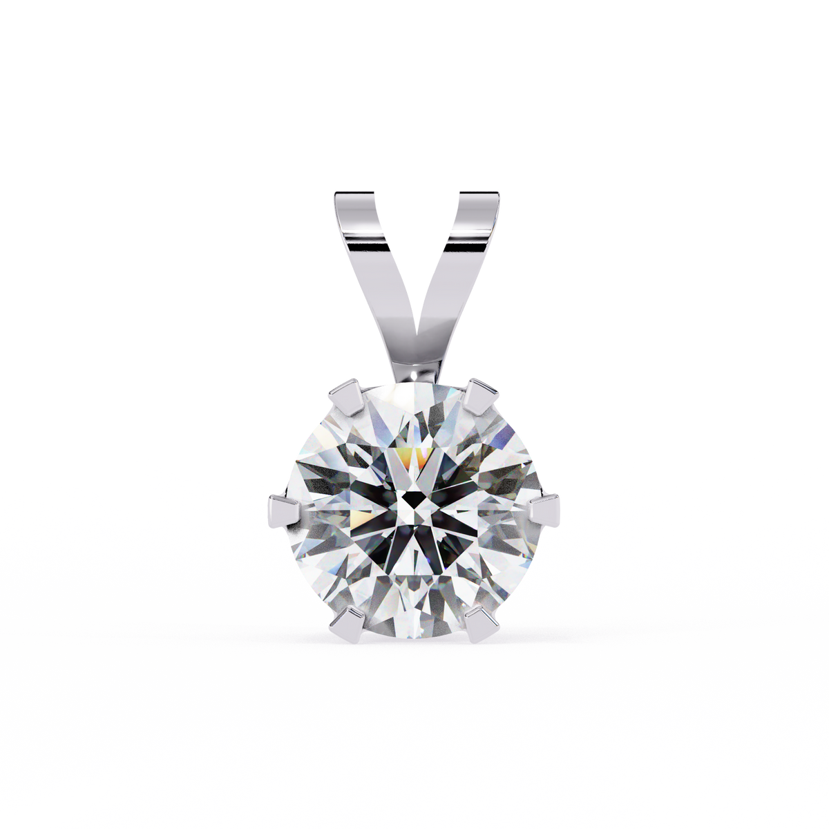 Kaitlyn Solitaire Pendant