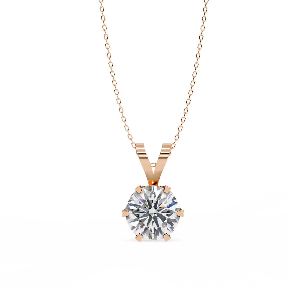 Kaitlyn Solitaire Pendant