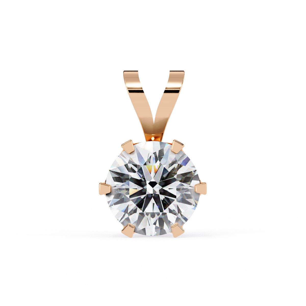 Kaitlyn Solitaire Pendant