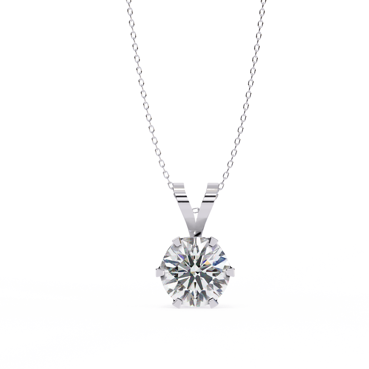 Kaitlyn Solitaire Pendant