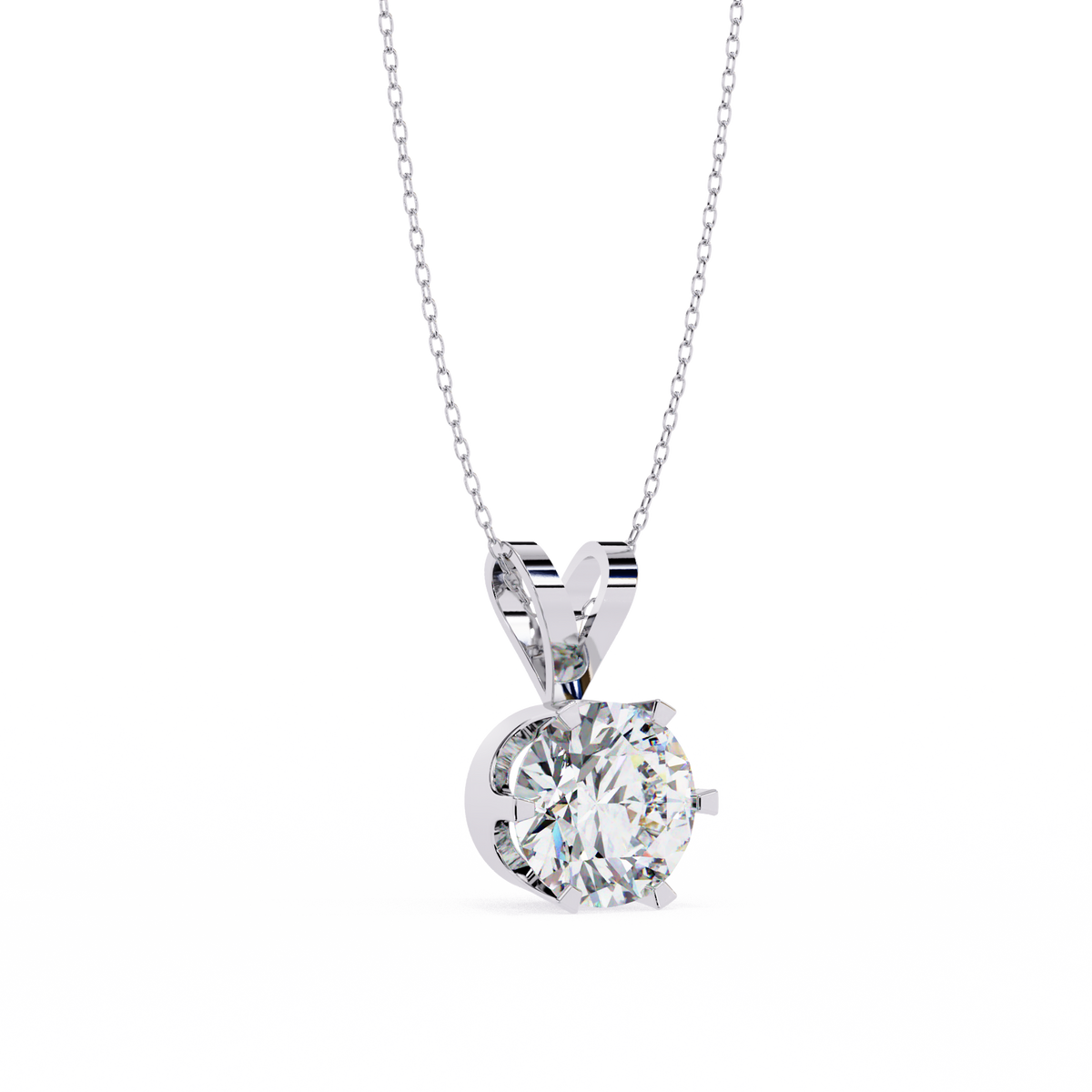 Kaitlyn Solitaire Pendant