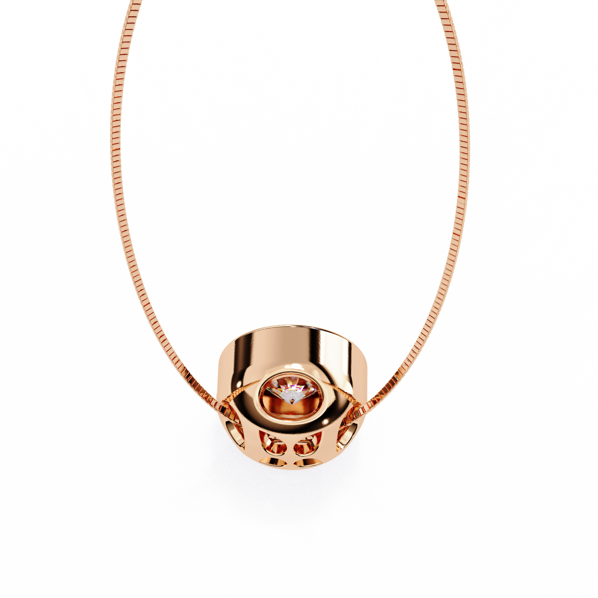Alicia Solitaire Pendant