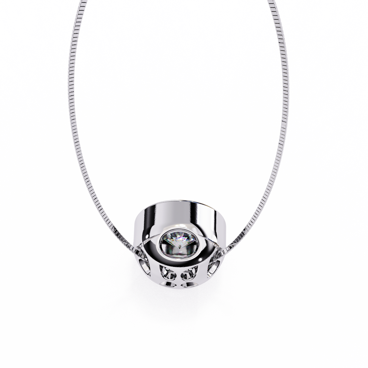 Alicia Solitaire Pendant