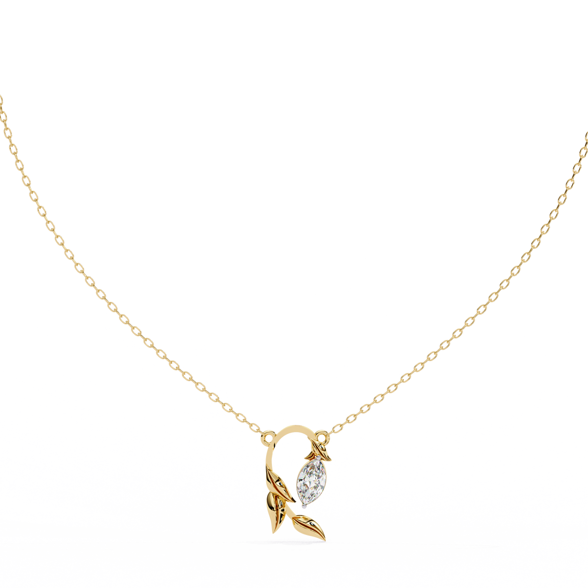 Demi Solitaire Pendant