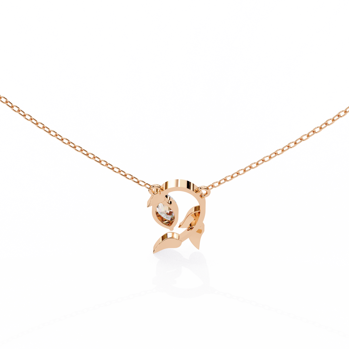 Demi Solitaire Pendant