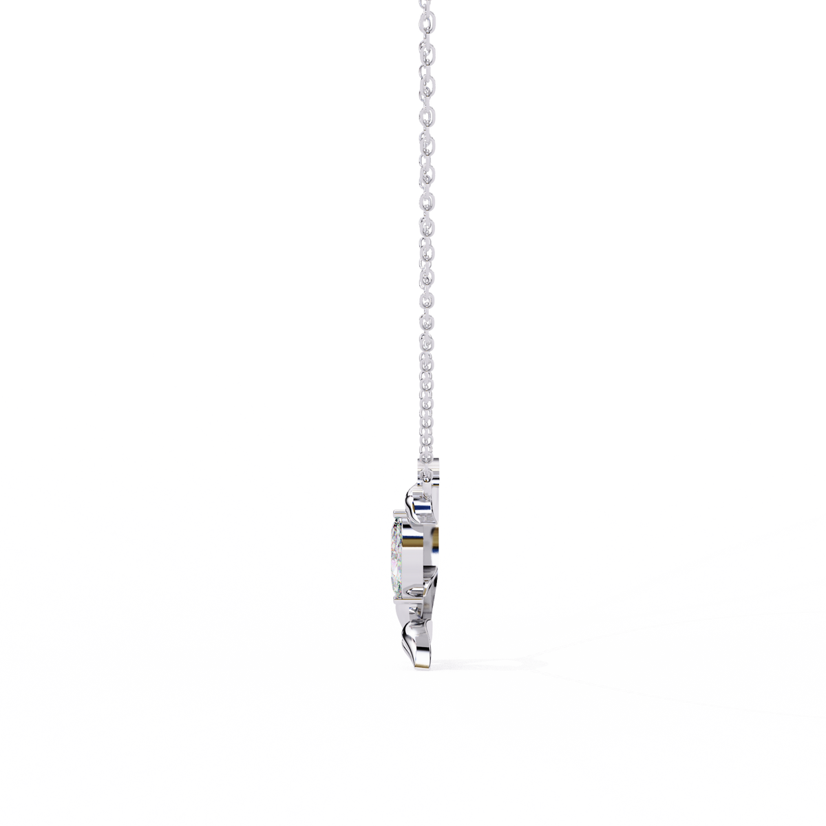 Demi Solitaire Pendant