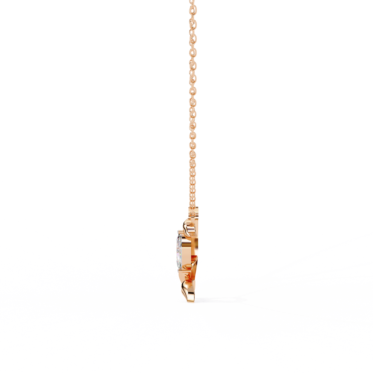 Demi Solitaire Pendant