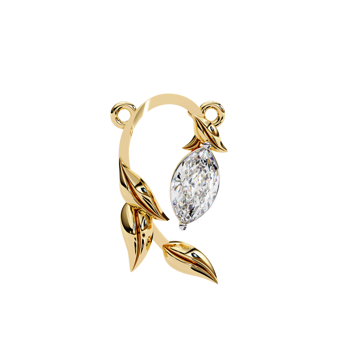 Demi Solitaire Pendant