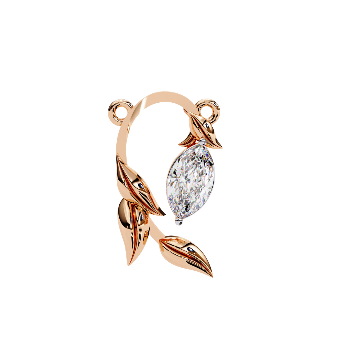 Demi Solitaire Pendant