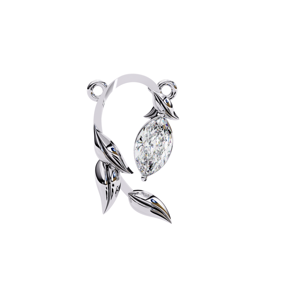 Demi Solitaire Pendant