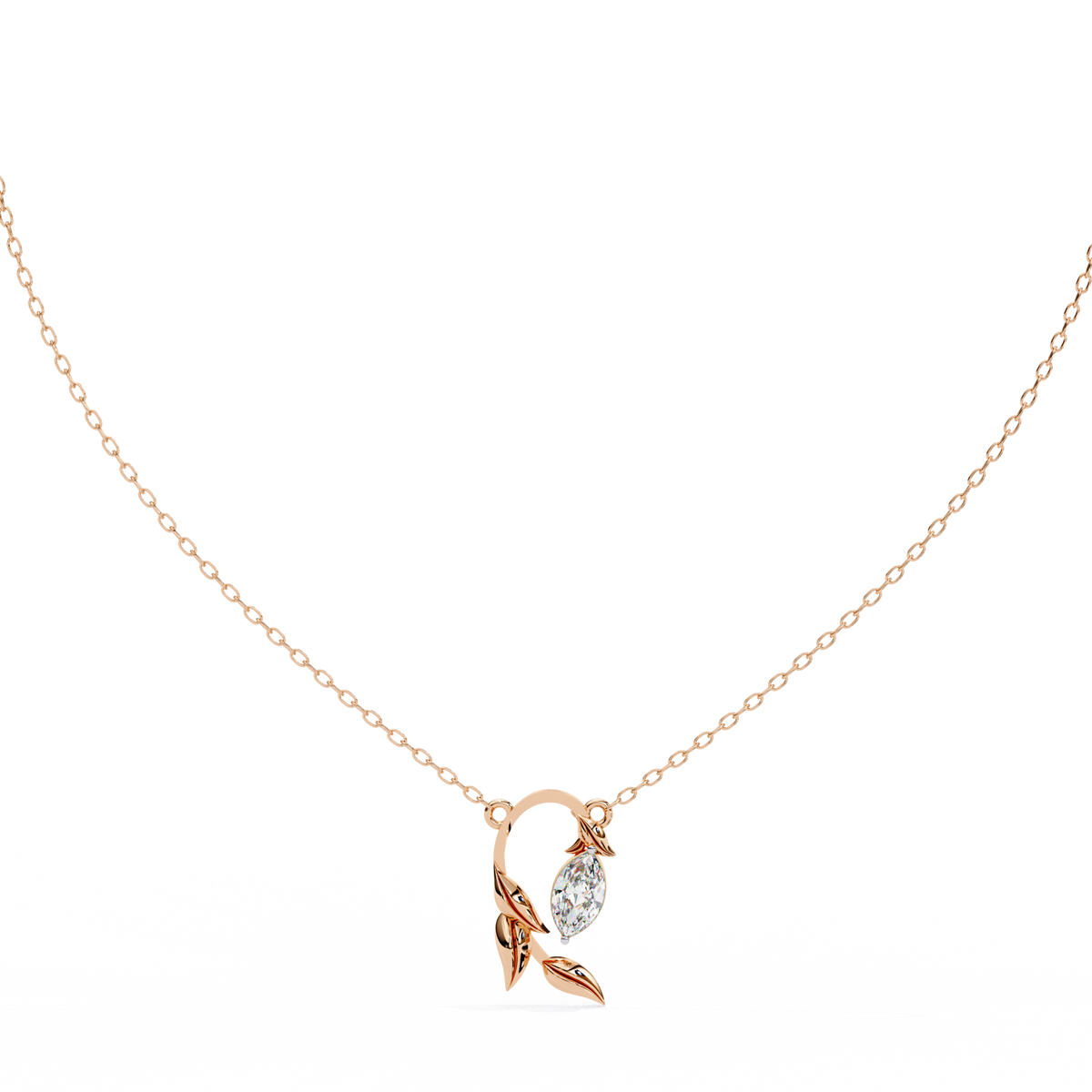 Demi Solitaire Pendant