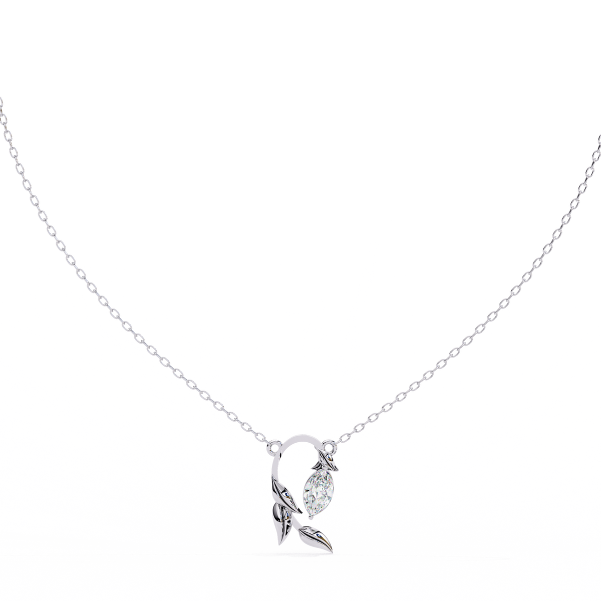 Demi Solitaire Pendant