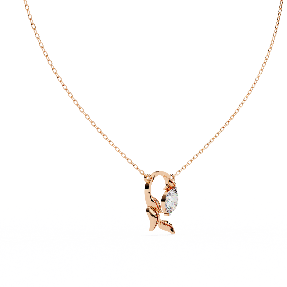 Demi Solitaire Pendant