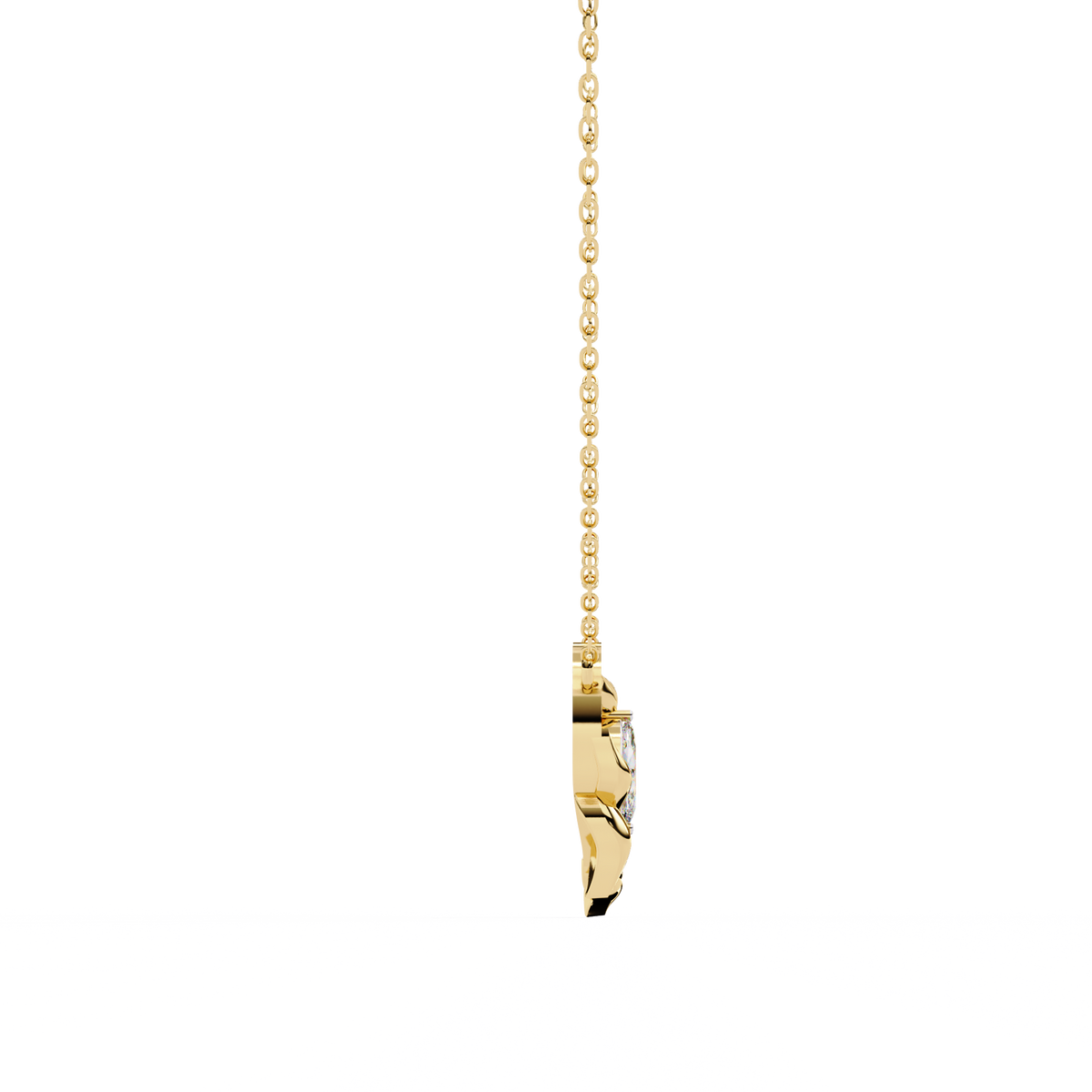 Demi Solitaire Pendant