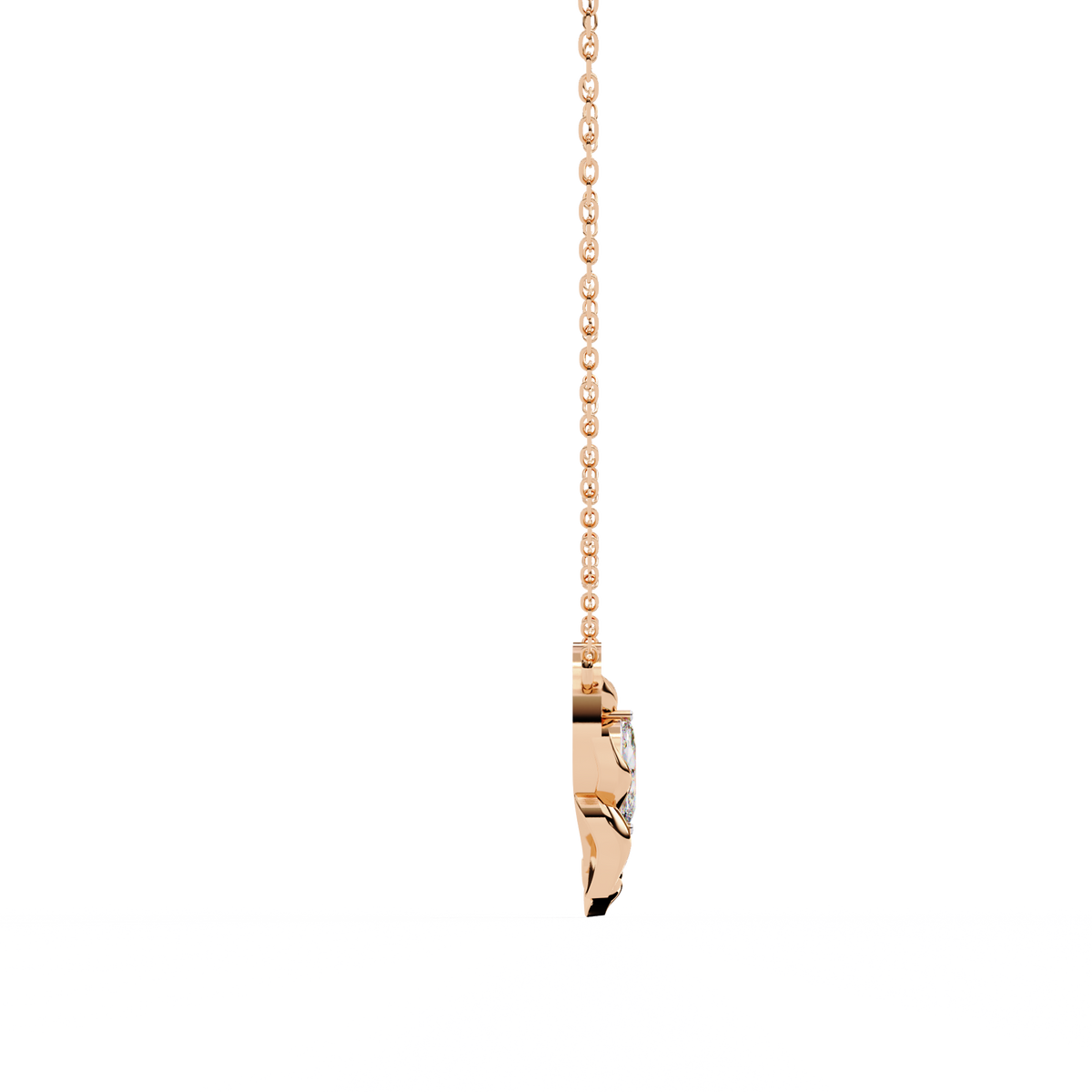 Demi Solitaire Pendant