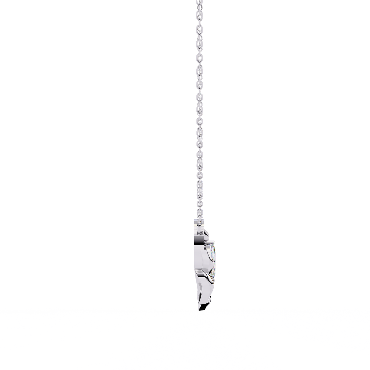 Demi Solitaire Pendant