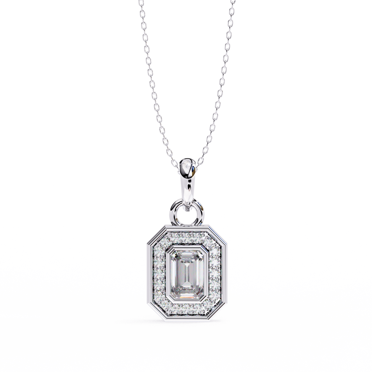 Everly Solitaire Pendant