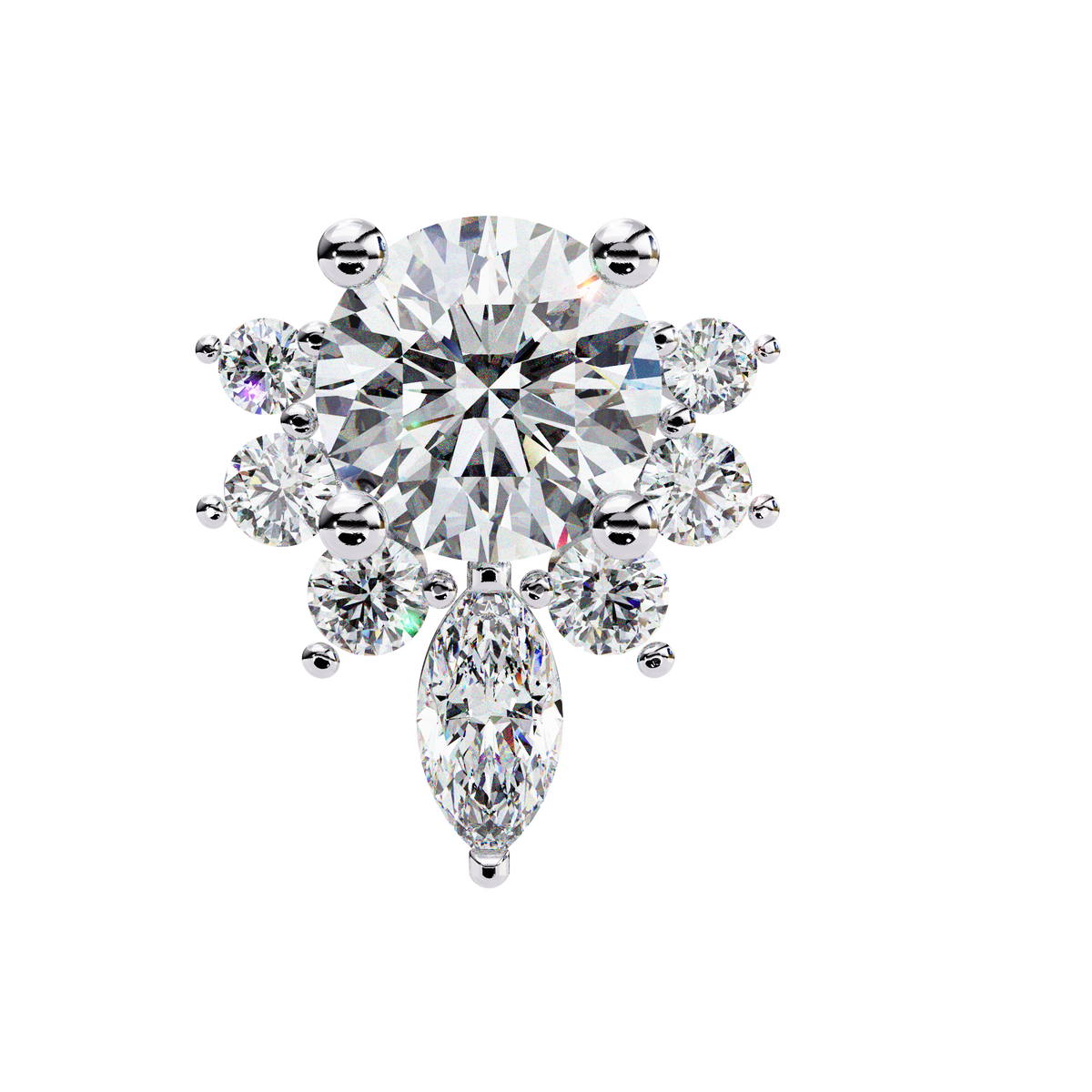Kensley Diamond Earring